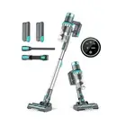 Belife BVC11 Cordless Vacuum Cleaner, 2 Detachable Battery, Max 80mins Runtim...