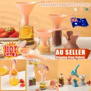 Multifunctional Funnel with Strainer Filter Practical Reusable 6 in 1 Filter NW