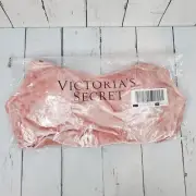 Victoria's Secret Wireless Lightly Lined Corset Cami Bra Top Velvet Pink Size L