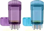 2Pc Hair Scalp Oil Applicator Comb Brush,Hair Scalp Oil Applicator Comb Brush,Scalp Oil Applicator Hair Oiling Applicator Dispenser,Hair Oil Applicator Bottle Scalp Massager,Scalp Oil Applicator Comb