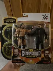 WWE Mattel Drew McIntyre vs. Seth Rollins Championship Showdown Series 4 Figures
