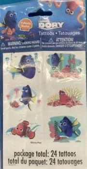 Finding Dory Temporary Tattoos