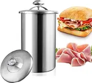 Dynaeuty Ham Maker, Meat Press Tool for Making Homemade Deli Meat, with Thermometer (19 * 10 * 10cm)