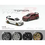 【THE PROJECT STUDIOS】TOMICA HONDA CIVIC TYPE R FL5 輪框組 輪圈 二改