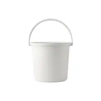 在飛比找蝦皮購物優惠-無印良品 MUJI 聚丙烯 水桶 带盖 塑料桶簡約白色