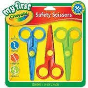 Crayola My First School Safety Scissors 3 Pack