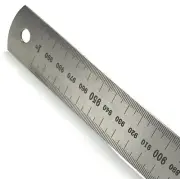 1 Meter Stainless Steel Ruler with Stamped Centimeter and Millimeter