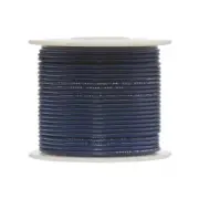 18 AWG Gauge TXL Automotive Stranded Hook Up Wire, 100 ft, Blue, 60 Volts