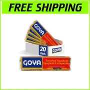 Delicious 16 Oz Durum Wheat Spaghetti Pasta - Pack of 20 for Italian Nights