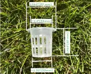 2” inch Net Cup Pots Slotted Mesh Pots garden basket 35 pcs Hydroponic Grow