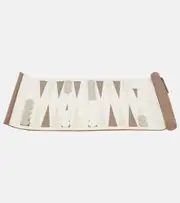 [Brunello Cucinelli] Brunello Cucinelli Portable leather backgammon set