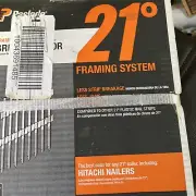 Paslode Collated Framing Nails Brite Smooth Shank Plastic Steel (2000 per Box)