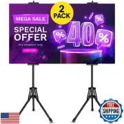 EBLIKI Poster Stands for Display - Floor Poster Board Holder Poster Display S