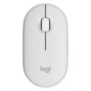 Logitech M350S Pebble Mouse 2 (Tonal White)