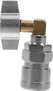 AKOOSY Pressure Washer Quick Connect Fittings Air Quick Connect Couplers Conversion Connectors Efficient Valve Design for Hose Water Pump Cleaner Accessories Silver