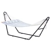 Adjustable Steel Hammock Stand - Fits 7-13 ft Hammocks, 550 lbs Capacity