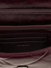 [Tory Burch] Tory Burch-Kira Diamond Borse A Tracolla Bordeaux-Donna OS