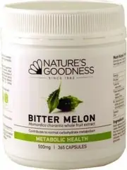 Natures Goodness Bitter Melon Capsules 500mg/365s