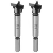 2pcs 22mm (7/8") Tungsten Carbide Wood Hinge Forstner Drill Bit Black
