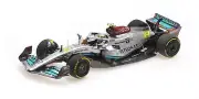 1:43 Minichamps Mercedes Amg W13 Lewis Hamilton Miami F1 Gp 2022 417220544 Model