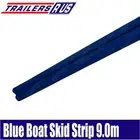 Boat Trailer BLUE Skid Strip Teflon Grooved Slides Centre 50mm x 9M Long Roll