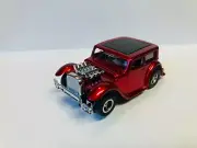 AFX-tras 1932 Hot Pepper Sedan Met RED & AW chas for Aurora AFX Limited run NEW