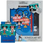 Disney 100 Coloring and Activity Scratch Paper Set for Girls and Boys, 20 She...