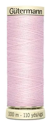 Gutermann 100P-300 Sew-All Thread 110yd-Light Pink