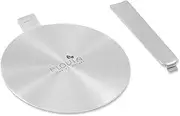 9.45inch Stainless Steel Induction Adapter Plate Heat Diffuser for Induction Electric Gas Glass Cooktop