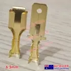 20-1000x Female Male Spade Quick Splice Terminals 6.3mm Connectors Non-insulated