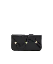 Ferragamo Chain Wallet One size black