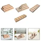 Wooden Display Stand Rack Essential Oil Holder Perfume Collection
