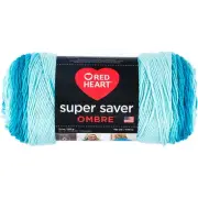 2 Pack Red Heart Super Saver Ombre Yarn-Scuba E305-3961