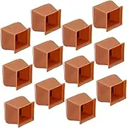 Gadpiparty 2sets Non Skid Table Feet Covers Silicone Chair Leg Protectors with Felt Bottom Floor Protection Caps for Hardwood Parquet and Tiles for Home Use 24pcs*2
