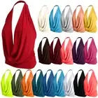 NE PEOPLE Womens Sexy Lightweight Low Cut Halter Top [NEWT07]