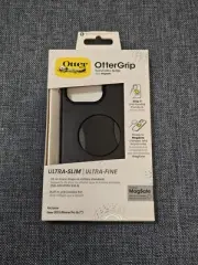 OtterBox OtterGrip Symmetry MagSafe iPhone 15 Pro Max 6.7 Case Black