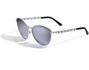 NWTag Brighton Toledo Alto Square Sunglasses UVA/UVB Crystals MSRP $130