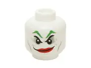 NEW LEGO - Figure Head - Super Heroes - The Joker white - 76035 Jokerland 0638