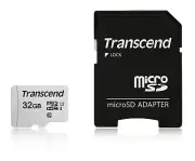 32GB Transcend 300S microSDHC UHS-I CL10 Memory Card with SD Adapter 95MB/sec
