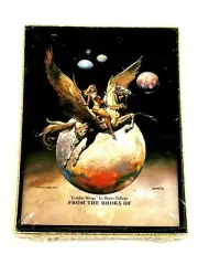 Vintage Set of 50 Boris Vallejo "Golden Wings" Bookplates - 1977 - Sealed - Mint