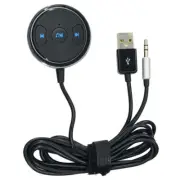 Bluetooth Adapter Car Audio Music Receiver Player Handsfree USB Power 3.5mm Jack