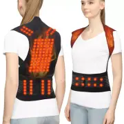 Magnetic Back Posture Corrector Lumbar Shoulder Support Brace Belt For Women Men