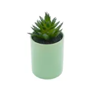 UN-REAL 15cm Green Artificial Succulent