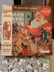 Springbok Coca-Cola The Pause That Refreshes Puzzle 1000 Pcs 24” x 30” Rare New