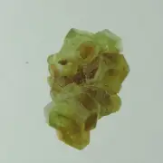 green Demantoid Garnet crystal, cluster specimen, Madagascar, 4.2 cts #64