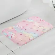 Glow-in-The-Dark Kids Bathroom Rug – Non-Slip, Machine Washable, Soft Kids