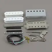 FLEOR Assembled Humbucker Neck Pickup Kit LP Style Pickup Bobbin Baseplate