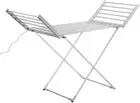 Heated Towel Rail, Aluminium Electric Towels Rack Warmer Clothes Rails Airer Dry