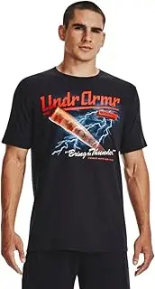 [Under Armour] Men's Lightning Script Baseball Short Sleeve