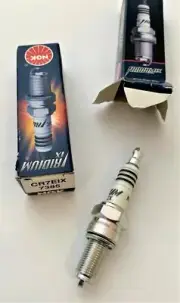 KAWASAKI VN800 VULCAN KVF650 IRIDIUM IX NGK CR7EIX 7385 SPARK PLUGS SET OF 2